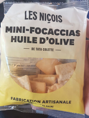 Mini-Focaccias Huile d'olive