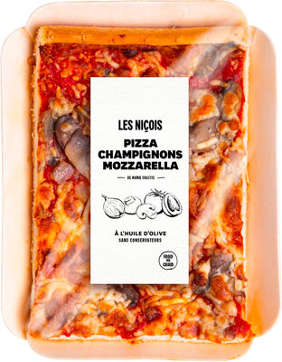 Pizza champignons mozzarella