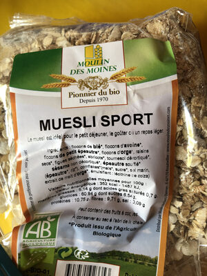 Muesli sport