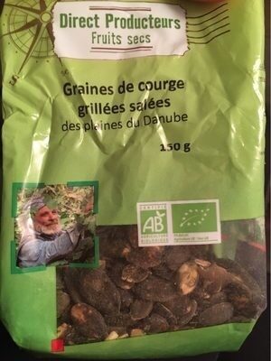 Graines de courge grillées salées