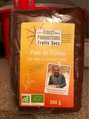 Pâte de dattes biologiques