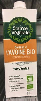 Boisson à l’Avoine Bio