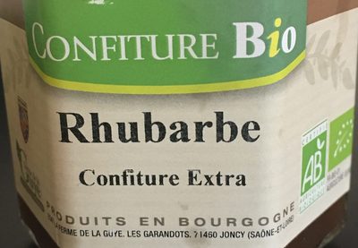 Confiture Rhubarbe