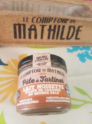 Pâte à tartiner lait caramel beurre salé 100g