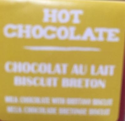 Chocolat au lait biscuit breton