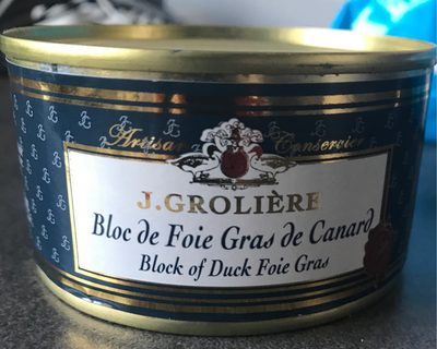 Bloc de foi gras de canard