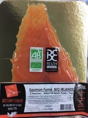 Saumon fumé Bio Ecosse
