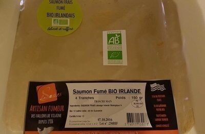 Saumon fumé bio irlande