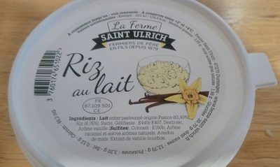 Riz au lait