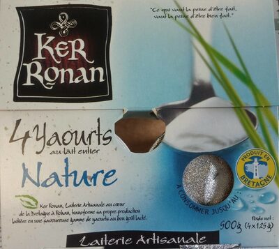 Yaourt au lait entier nature
