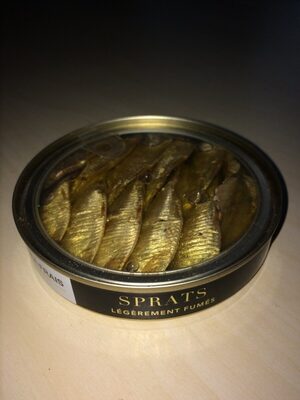 Sprats légèrement fumés