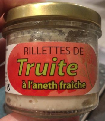 Rillettes de truite à l aneth fraîche