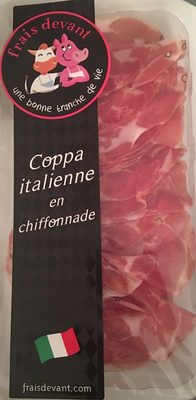 Chiffonnade de coppa Italienne 80g