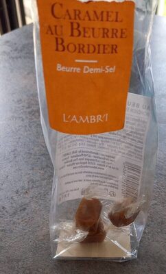 Caramels au beurre Bordier demi sel