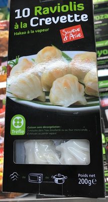 Ravioli à la crevette saveur d'Asie