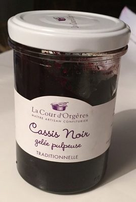 Cassis noir gelée pulpeuse