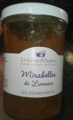 Confiture mirabelles de Lorraine