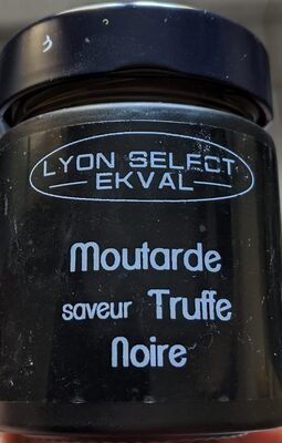 Moutarde saveur Truffe Noire