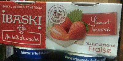Yaourt brassé Fraise