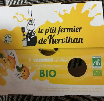 Yaourt au citron