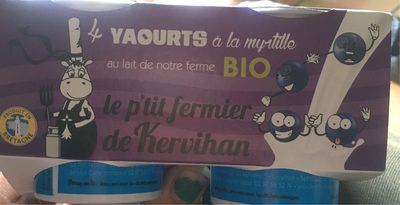 4 yaourth à la myrtille