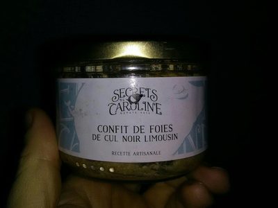 Confit de foie de cul noir Limousin