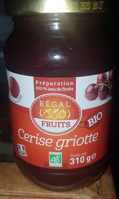 Confiture cerise griotte