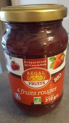 4 fruits rouges bio