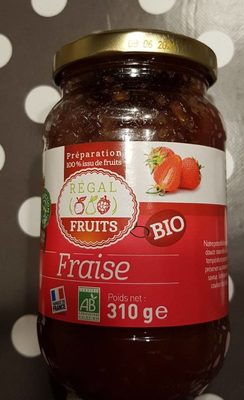 Préparation bio fraise