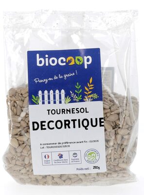 Tournesol décortiqué France