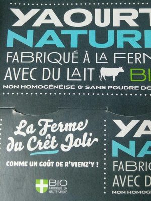 Yaourts Nature