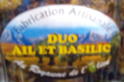 olives duo ail et basilic