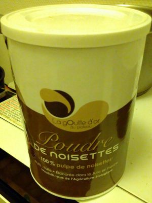 Poudre de noisettes