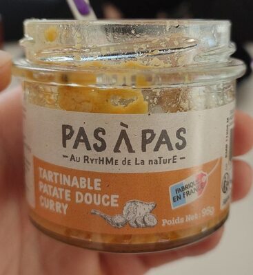 Tartinade patate douce curry
