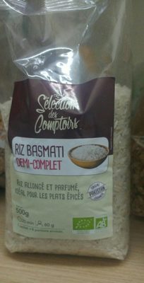 Riz basmati demi-complet