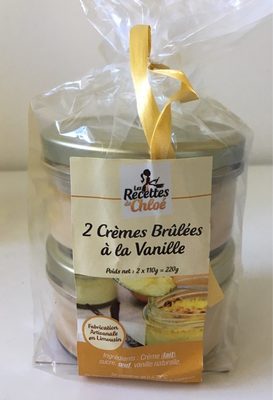 Crèmes Brûlées à la Vanille