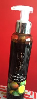 Crème balsamique à la mangue épicée