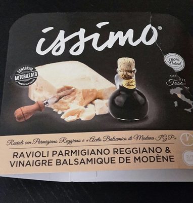 Ravioli Parmigiano reggiano  et vinaigre balsamique de modène