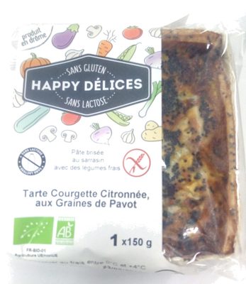 Tarte Courgette Citronnée aux Graines de Pavot