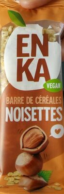 Barre de céréales noisettes