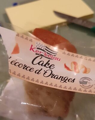 Cake à l'écorce d'oranges