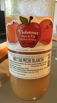 Nectar peche blanche
