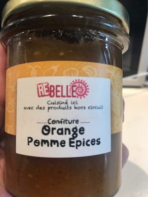 Confiture orange pomme épices