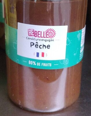 Confiture engagée pêche