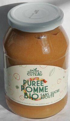 Purée bio pomme
