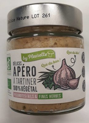 Délices Apéro 100% végétal - Ails & fines herbes