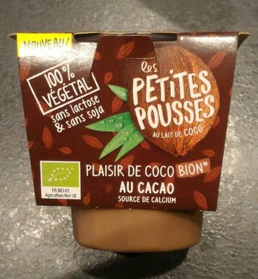 Dessert végétal cacao