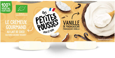 Brassé au lait de coco vanille- les petites pousses