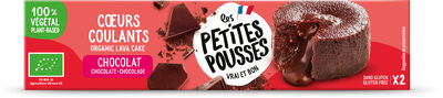 Cœurs fondants au chocolat bio