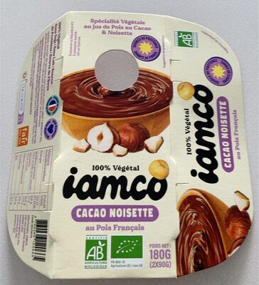 Spécialité végétale au jus de Pois cacao & noisette